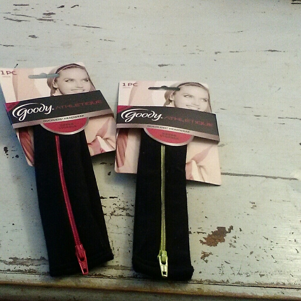 Goody "Athletique" zippered head wrap